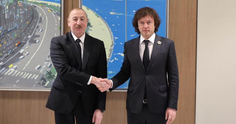 "გაფორმდა შეთანხმებათა პაკეტი და საკოორდინაციო საბჭოს პროტოკოლი" - კობახიძე ალიევს შეხვდა