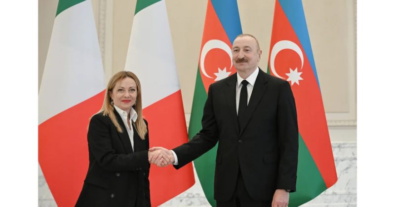 იტალიის პრემიერმინისტრმა აზერბაიჯანთან პარტნიორობის გაღრმავების პირობა დადო