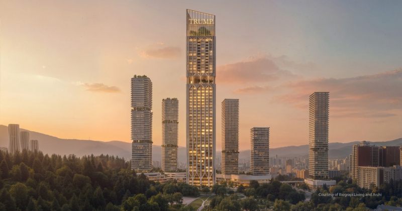 ერიკ ტრამპი სოციალურ ქსელში "ტრამპ თაუერ თბილისის" პროექტის ფოტოს ავრცელებს