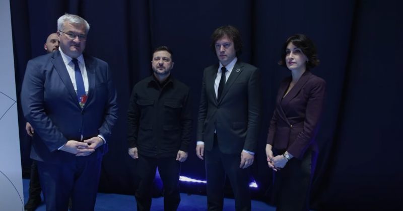 ერევანში კობახიძე ზელენსკის შეხვდა - კობახიძის ადმინისტრაცია