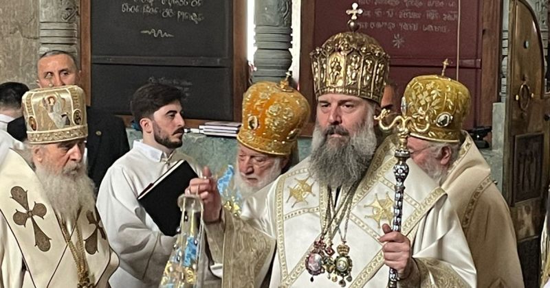 სვეტიცხოველში კათოლიკოს-პატრიარქ შიო III-ის ინტრონიზაცია გაიმართა