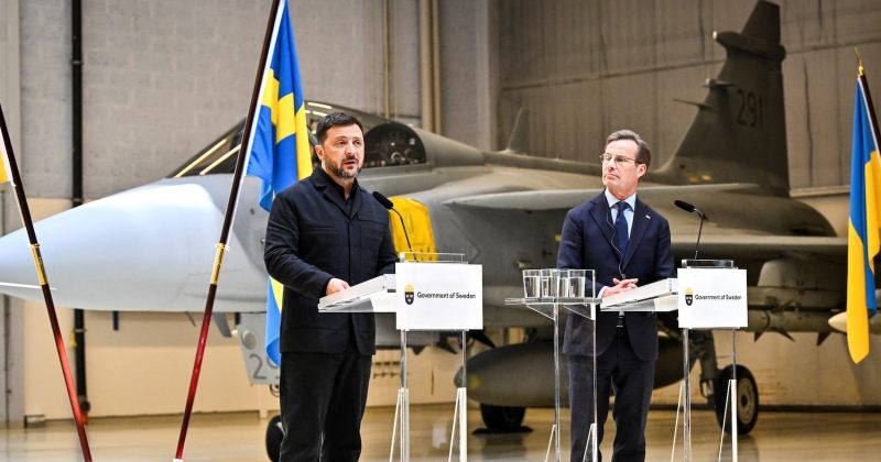 უკრაინა Gripen-ის 20 ავიაგამანადგურებელს იყიდის, შვედეთისგან დამატებით 16 ერთეულს მიიღებს