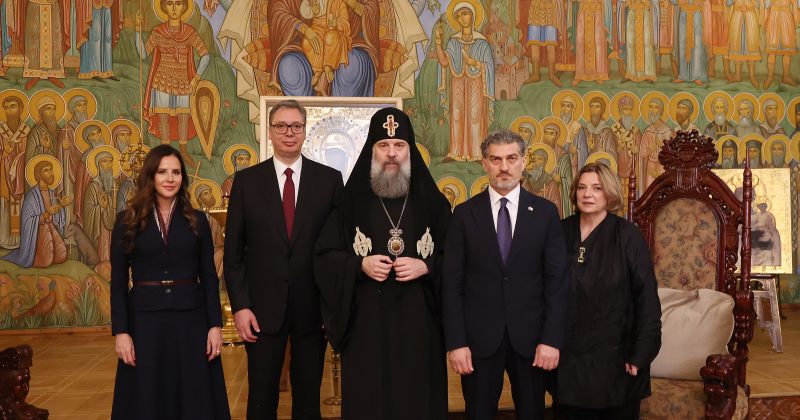 ყაველაშვილი და ვუჩიჩი მეუღლეებთან ერთად შიო III-ს შეხვდნენ - ადმინისტრაცია