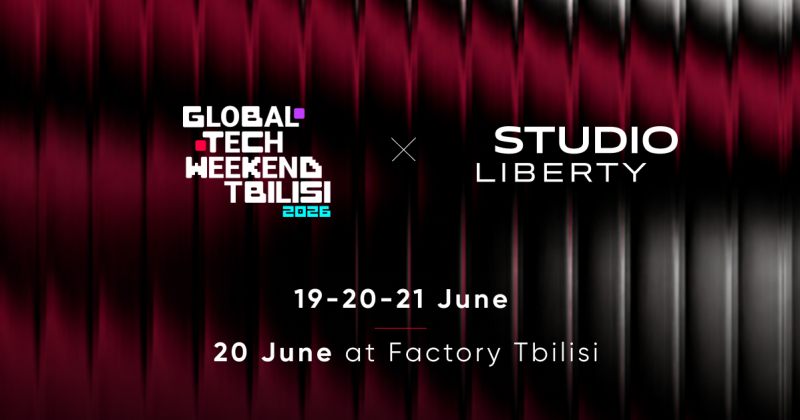 სტუდიო ლიბერთი Global Tech Weekend Tbilisi 2026-ის მთავარი პარტნიორია (რ)