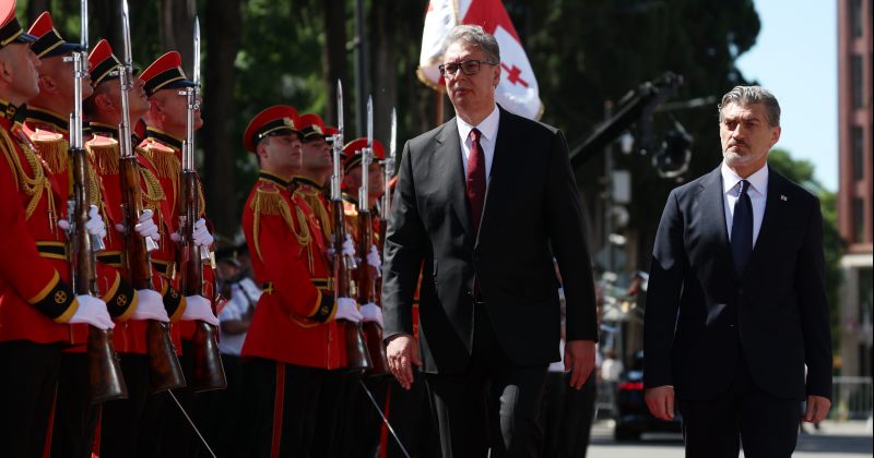 "გამოთქვა დასავლეთ ბალკანეთთან პარტნიორობით დაინტერესება" – ყაველაშვილი ვუჩიჩს შეხვდა