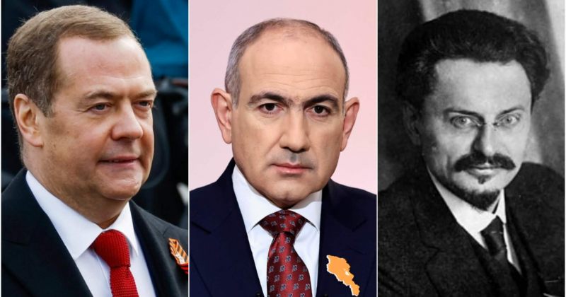 მედვედევი ფაშინიანს ტროცკის ბედისწერით ემუქრება