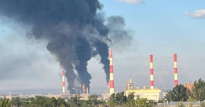 Reuters: უკრაინის თავდასხმის შემდეგ როსტნეფის კუიბიშევსკის ქარხანამ მუშაობა შეწყვიტა