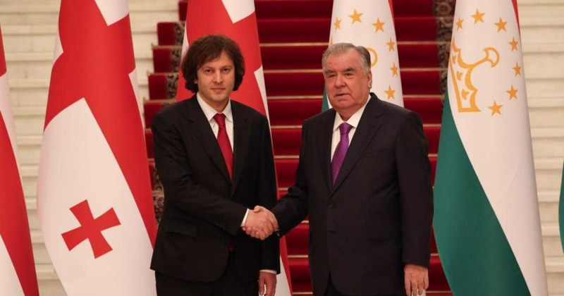ხელი მოეწერა მნიშვნელოვანი დოკუმენტების პაკეტს - საქართველო-ტაჯიკეთის კომუნიკე