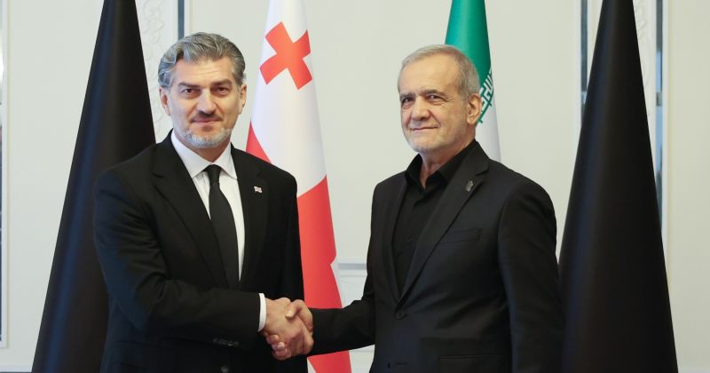 "გამოხატა სამძიმარი ტრაგიკული მოვლენების გამო" – ყაველაშვილი ირანში ფეზეშქიანს შეხვდა