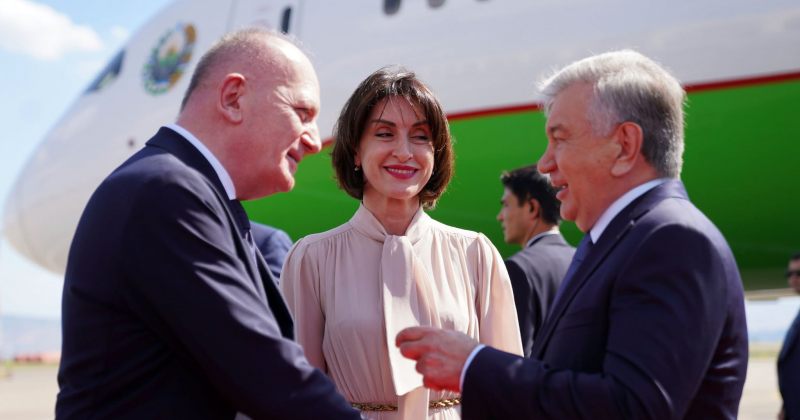 საქართველოს სახელმწიფო ვიზიტით უზბეკეთის პრეზიდენტი ეწვია - საგარეო